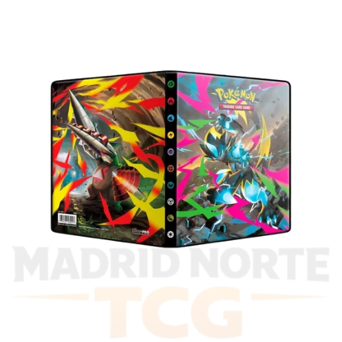 Portfolio Pokémon Pitch Black 4 Pocket con Mega Zeraora Ultra PRO