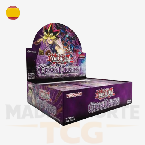 Display 24 Sobres Orígenes del Caos en español de Yu-Gi-Oh! TCG
