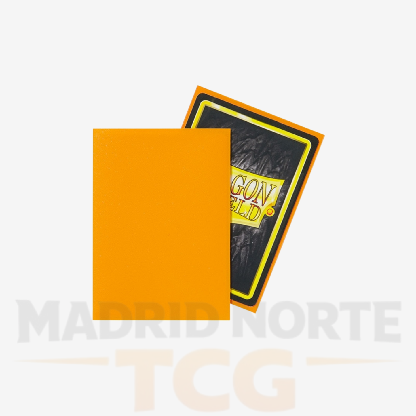 Dragon Shield Standard Matte Orange Sleeves (100 sleeves).