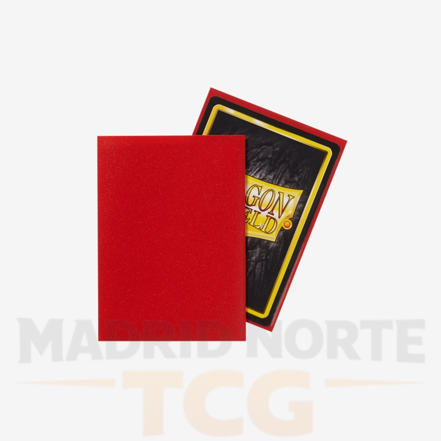 Standard Matte Crimson Red Sleeves (100 sleeves) Dragon Shield.