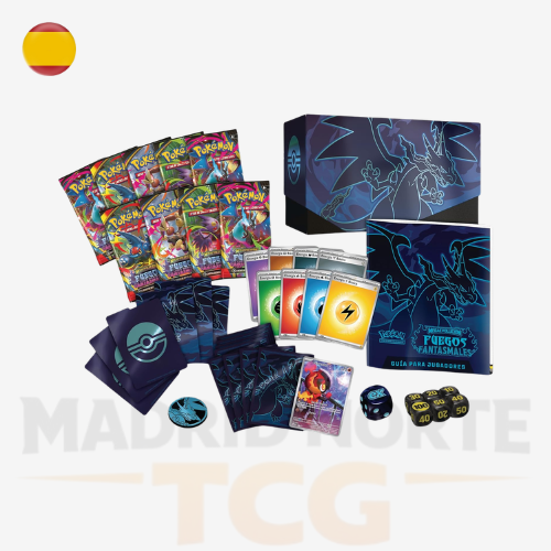 Contenido de la Elite Trainer Box Fuegos Fantasmales
