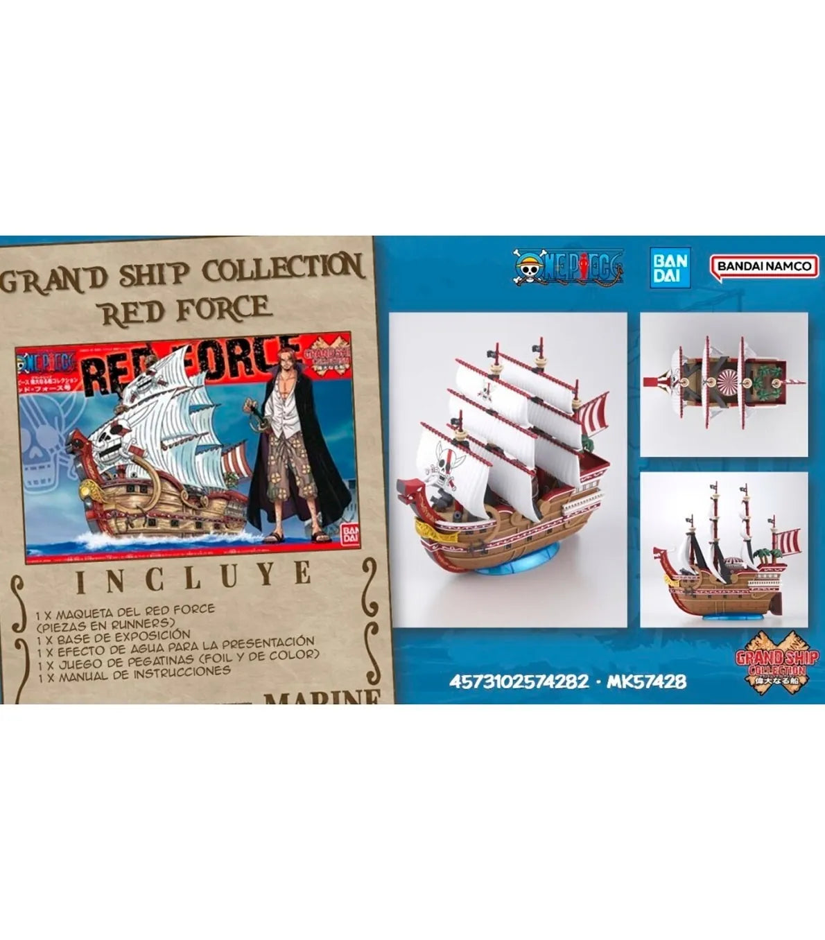 ONE PIECE Red Force Grand Ship Collection Bandai