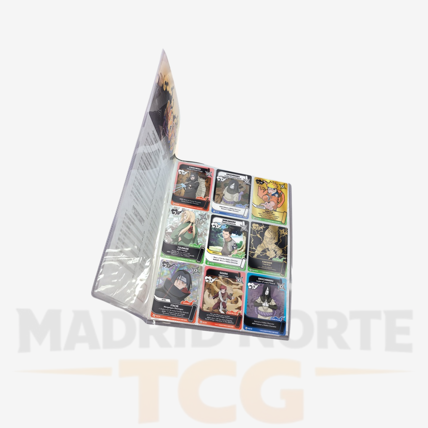 Álbum Naruto Shippuden TCG de 9 bolsillos para cartas 2