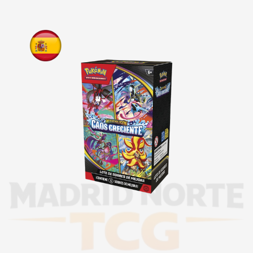 Pokémon TCG Booster Bundle Caos Creciente ES