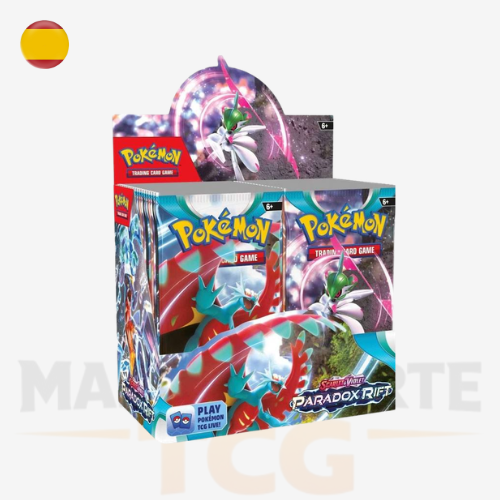 Booster Box Pokémon Brecha Paradójica de 36 sobres en español