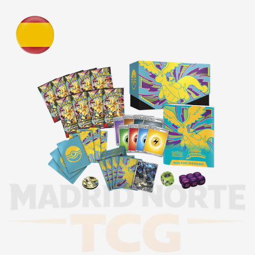 Contenido de la Elite Trainer Box Héroes Ascendentes ES de Pokémon TCG