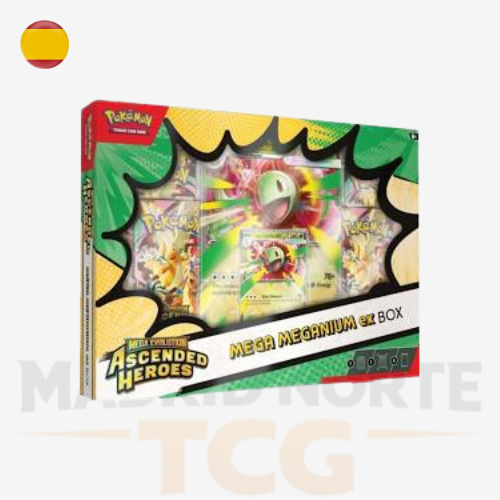 Pokémon Colección Mega-Meganium ex Héroes Ascendentes