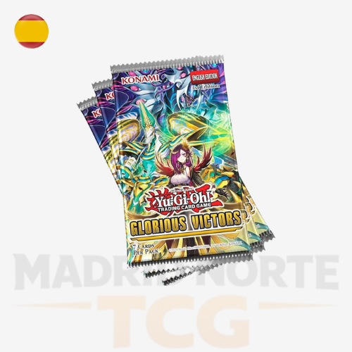 Yu-Gi-Oh! Glorious Victors Booster Box de 24 sobres en español