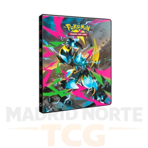 Archivador Pokémon Mega Evolution Pitch Black 4 bolsillos Ultra PRO