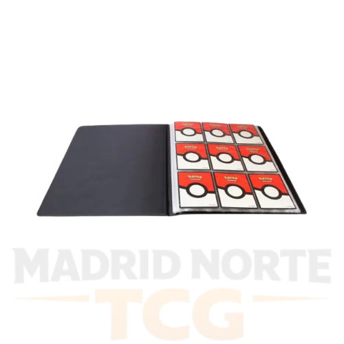 Binder Pokémon Mega Evolution Pitch Black para 252 cartas