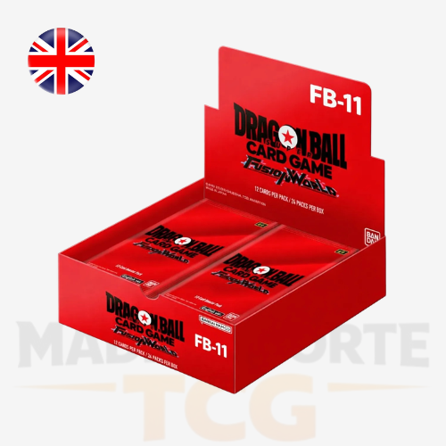 Booster Box Display FB-11 en inglés de Dragon Ball Super Card Game Fusion World