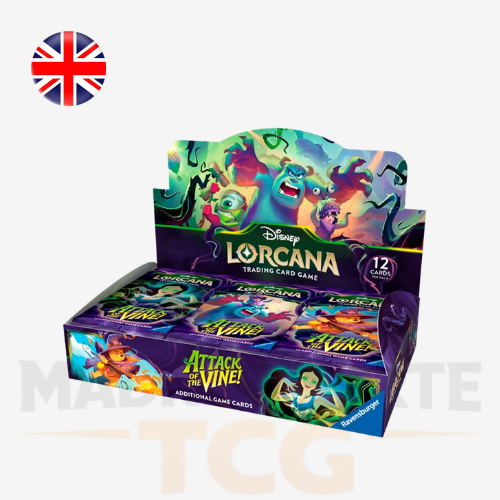 Booster Display Attack of the Vine! en inglés de Disney Lorcana TCG