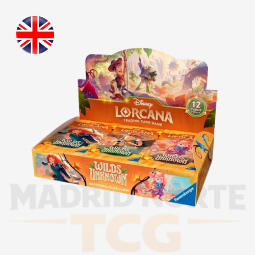 Booster Display Wilds Unknown en inglés de Disney Lorcana TCG