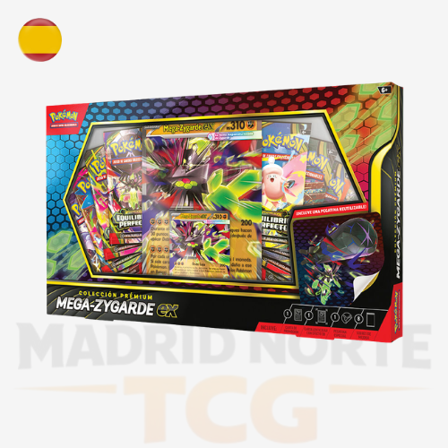 Colección Premium Mega-Zygarde ex español de Pokémon TCG