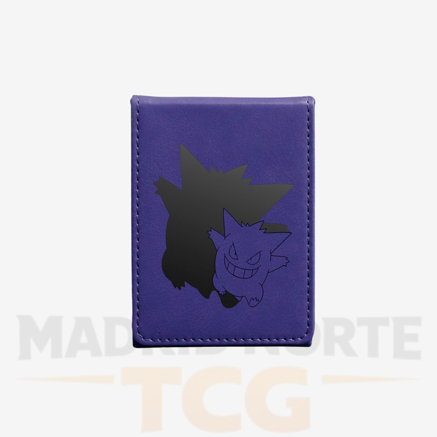 Elite Gengar Premium Alcove Flip - Deck Box - Purple