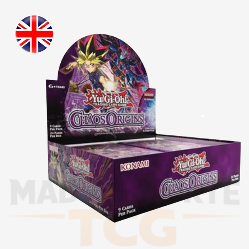 Display 24 Sobres Chaos Origins en inglés de Yu-Gi-Oh! TCG