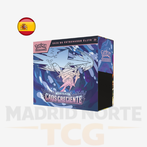 Elite Trainer Box Caos Creciente ES de Pokémon TCG