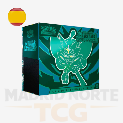 Elite Trainer Box Mascarada Crepuscular ES de Pokémon TCG
