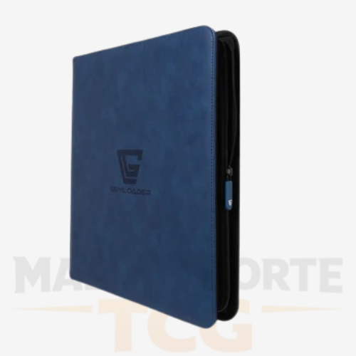 Gemloader 480 Pocket Traditional Sleeved Binder Blue