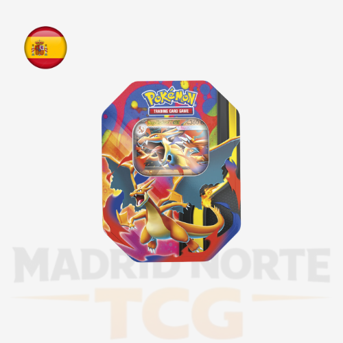 Lata Mega Charizard Y ex ES de Pokémon TCG