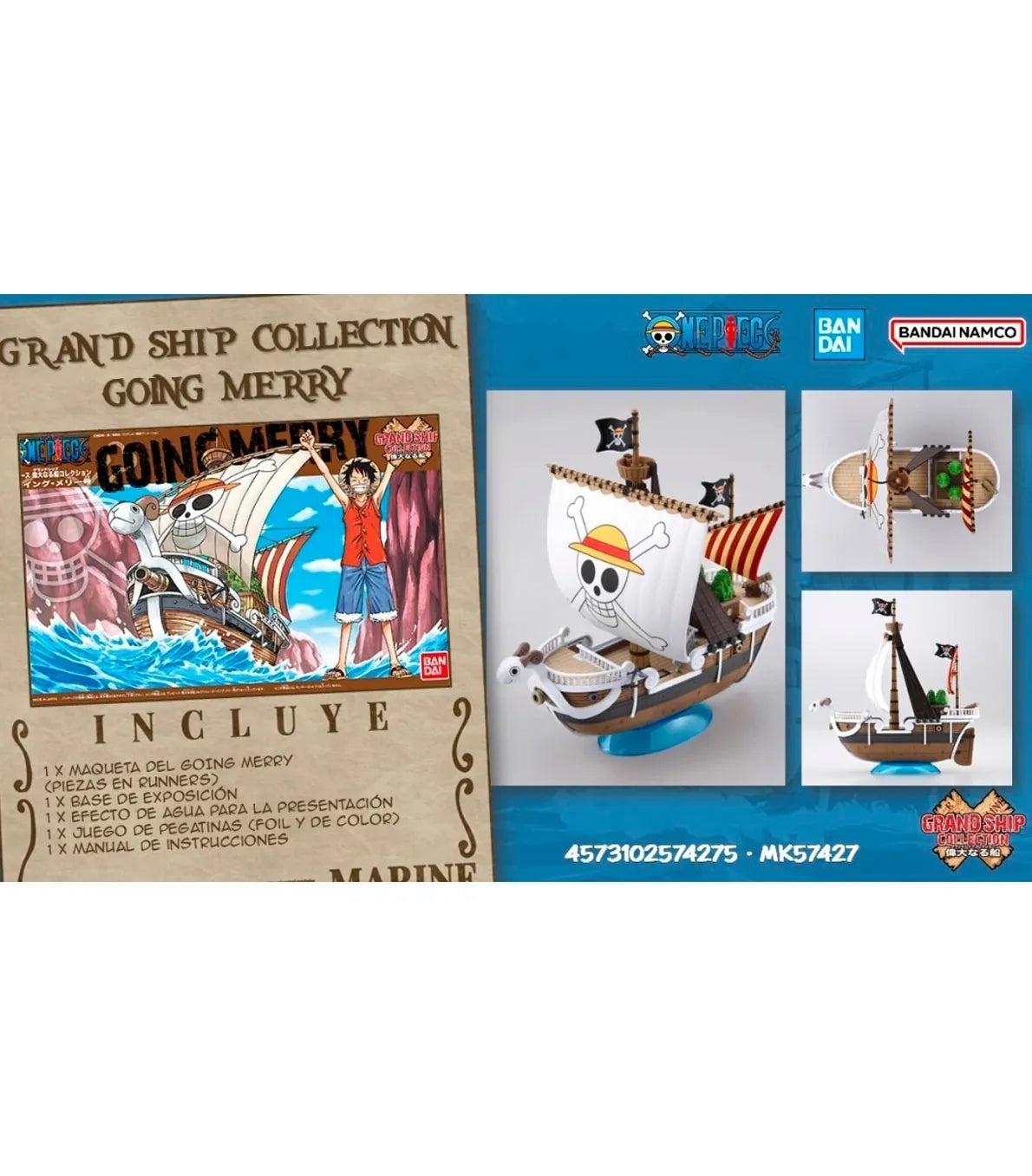Model Kit Going Merry Grand Ship Collection de One Piece Bandai Hobby