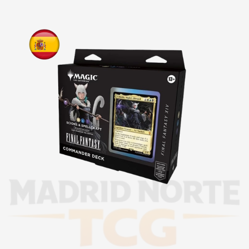 Mazo Commander Vástagos y hechicería Final Fantasy en Español – Magic The Gathering