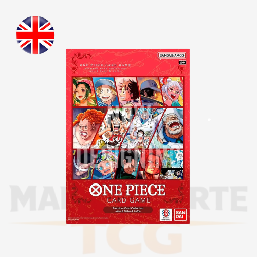 Premium Card Collection Best Selection Ace Sabo Luffy One Piece Card Game en inglés