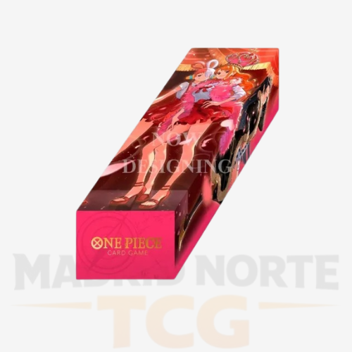 Contenido del Heroines Special Set EN de One Piece Card Game con promo, cartas DON, fundas, tapete y caja