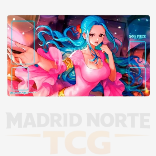 Fundas oficiales y tapete incluidos en el Heroines Special Set EN de One Piece Card Game
