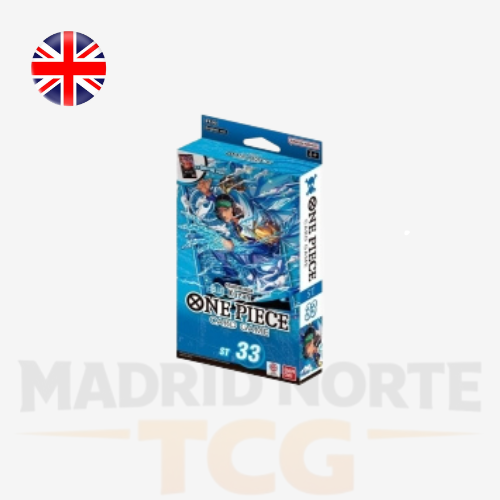 One Piece Card Game ST-33 Blue Kuzan Starter Deck oficial en inglés