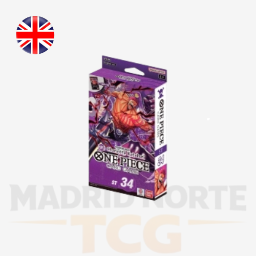 One Piece Card Game ST-34 Purple Charlotte Katakuri Starter Deck en inglés