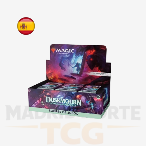 Play Booster Display Duskmourn House of Horrors Español Magic The Gathering
