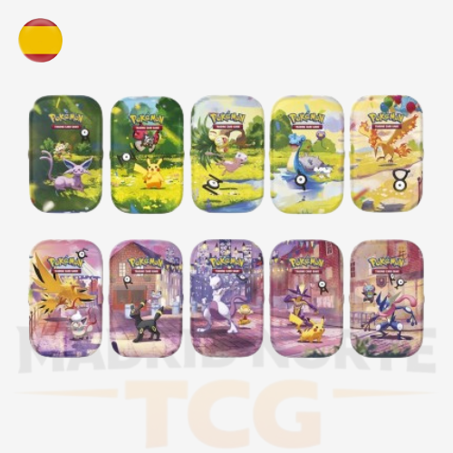 Pokémon TCG 30.º Aniversario EX Tin oficial en español