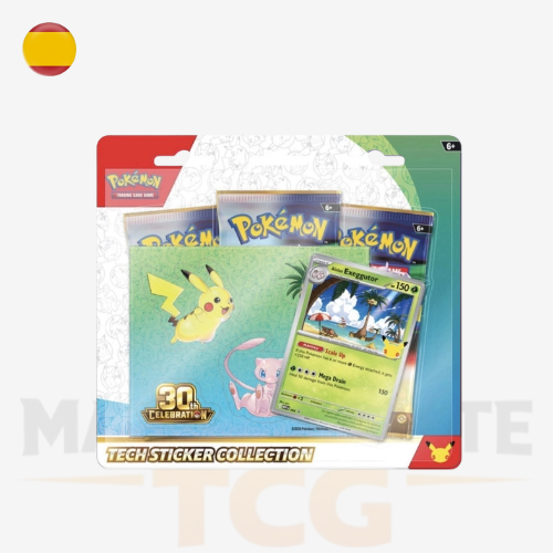 Tech Sticker Collection Pokémon 30.º Aniversario