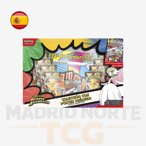 Modelos surtidos de la Premium Poster Collection Héroes Ascendentes ES de Pokémon TCG
