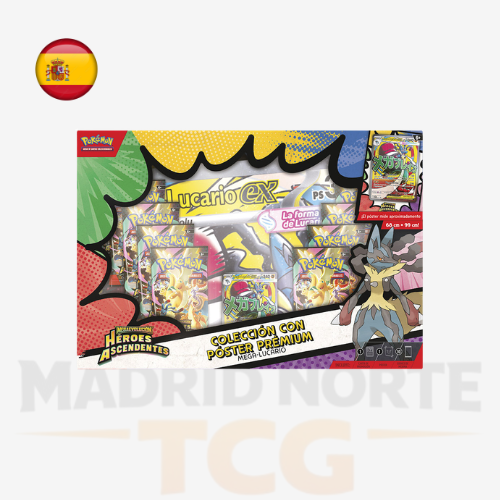 Modelos surtidos de la Premium Poster Collection Héroes Ascendentes ES de Pokémon TCG
