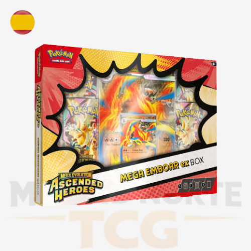Pokémon Colección Mega-Emboar ex Héroes Ascendentes