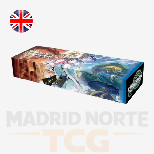Caja de almacenamiento oficial Digimon Story Time Stranger Digimon Card Game