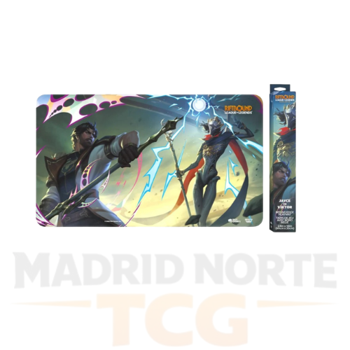 Riftbound Vendetta Playmat Jayce vs Viktor oficial League of Legends TCG