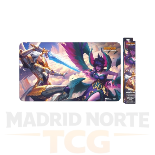 Riftbound Vendetta Playmat Kayle vs Morgana oficial League of Legends TCG