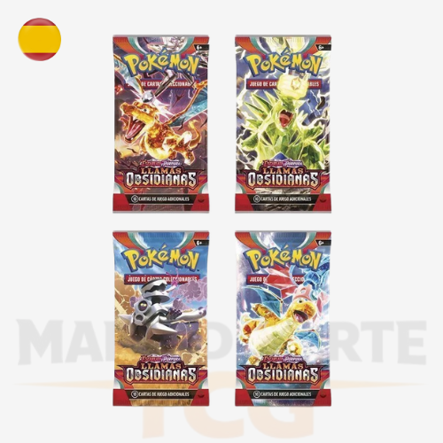 Sobre Llamas Obsidianas en español de Pokémon TCG
