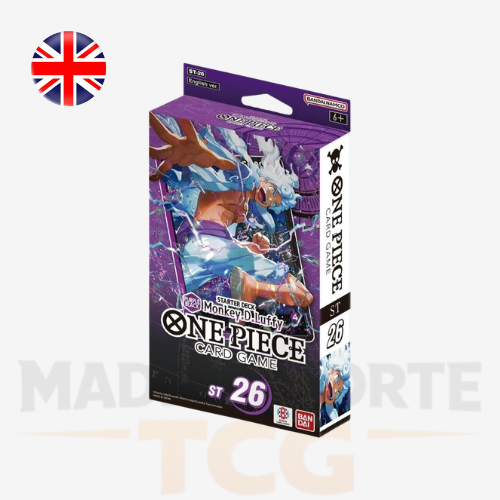 Starter Deck ST-26 Purple/Black Monkey D. Luffy en inglés de One Piece Card Game
