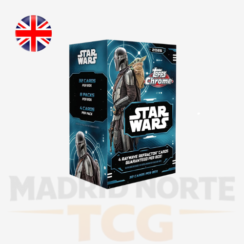Topps Star Wars 2026 Value Box de 8 sobres