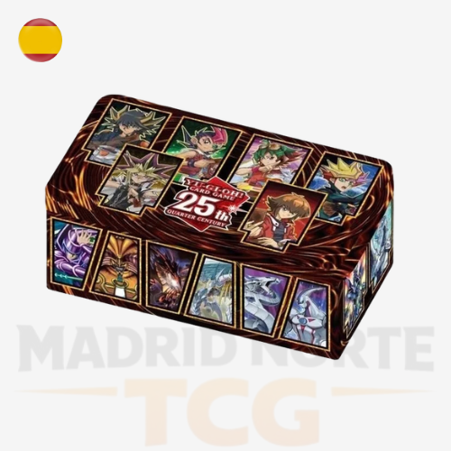 Yu-Gi-Oh! 25th Anniversary Tin Dueling Heroes lata coleccionista